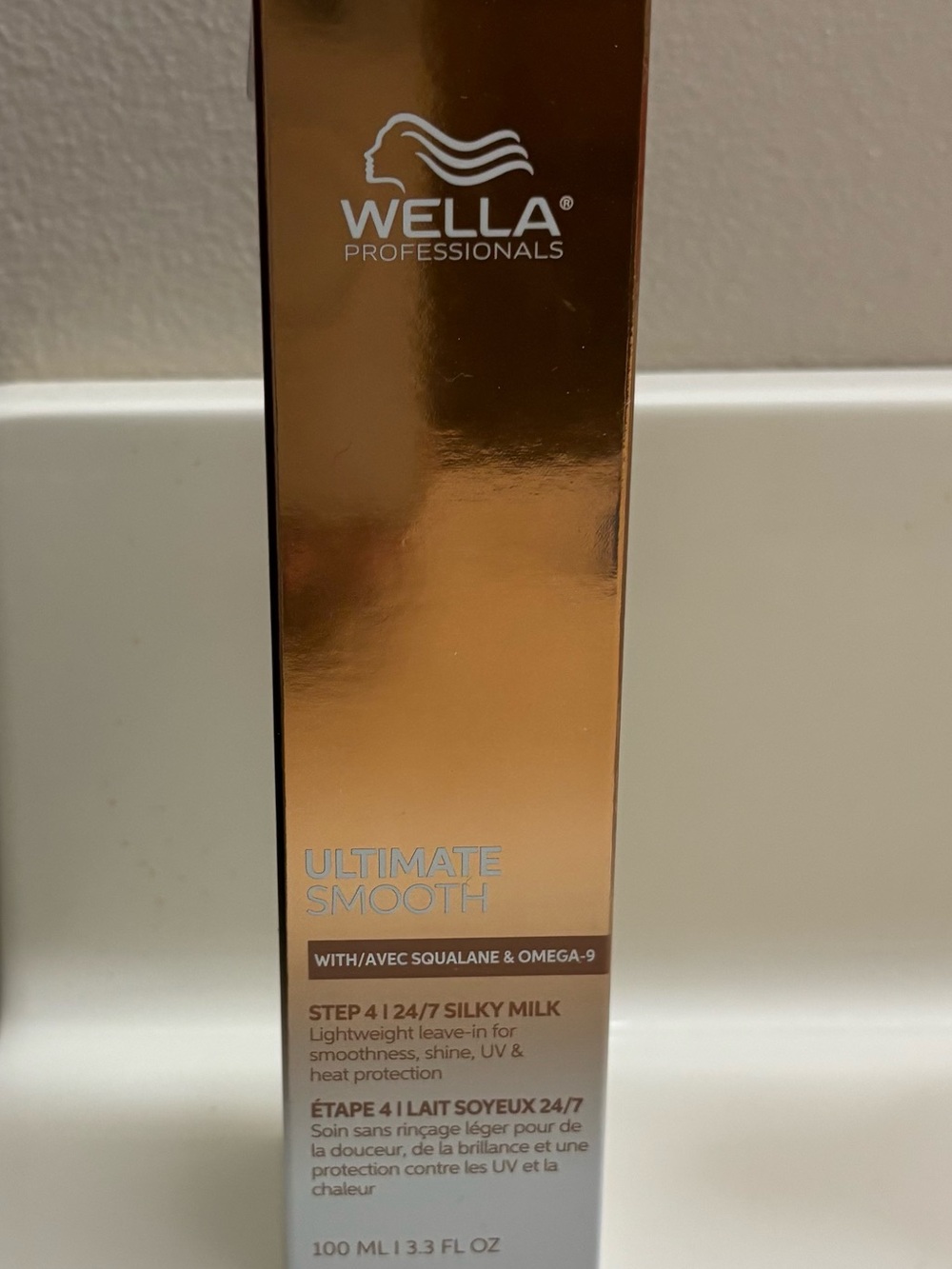 Wella Ultimate Smooth 24/7 Silky Milk Leave-In 3.3 oz NIB